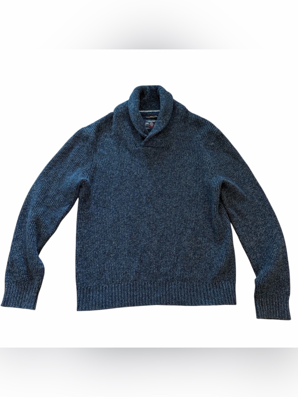 American Eagle Outfitters Men's Navy Blue Turtleneck Sweater